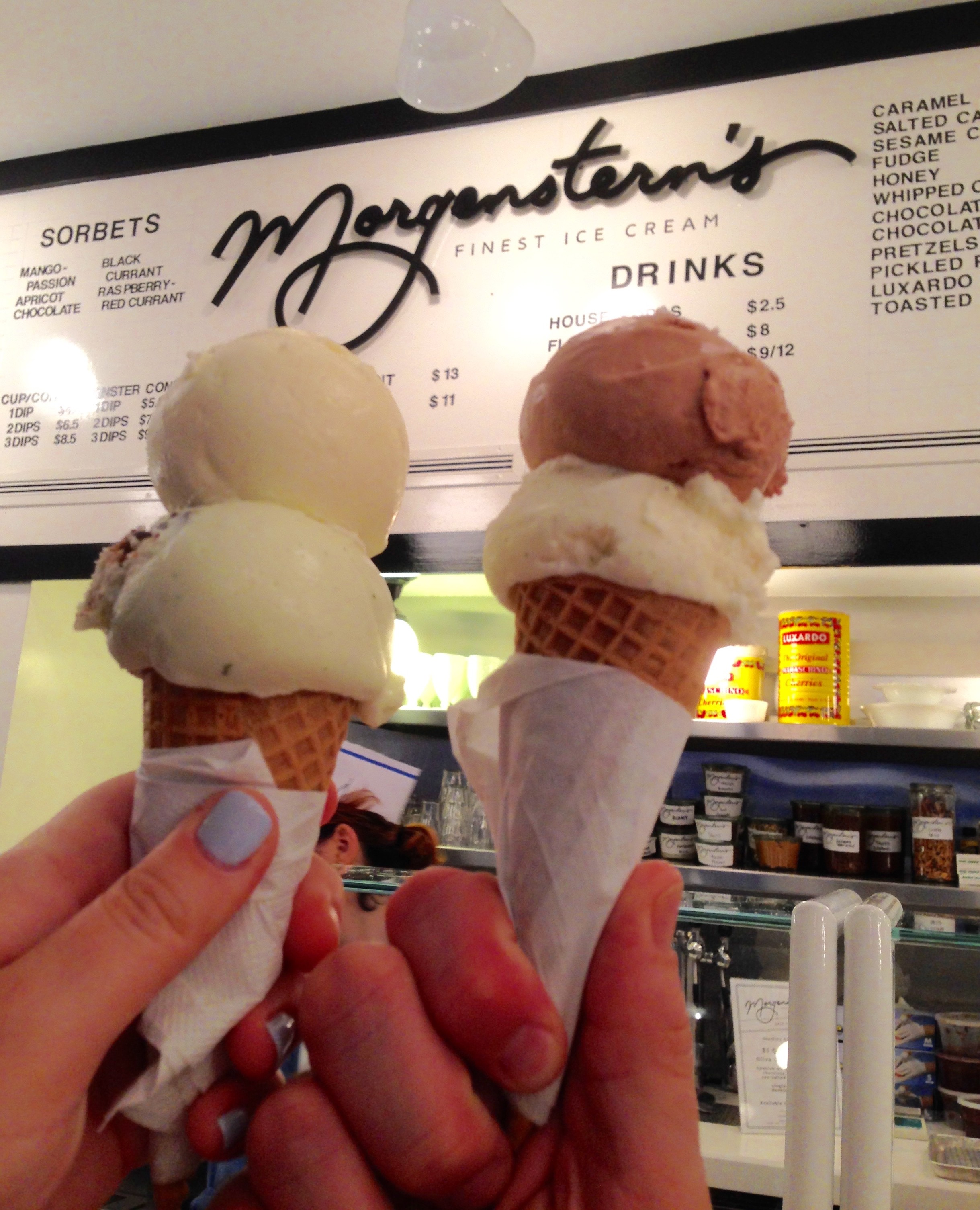Morgensterns Finest Ice Creamlower East Side Compass Twine 