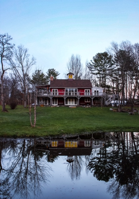 Barn on the Pond