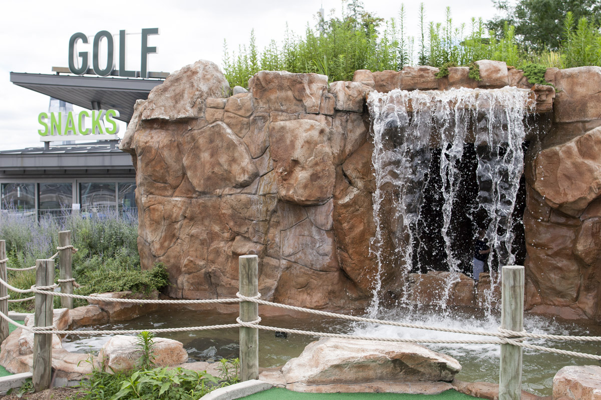 Mini Golf at Pier 25, photo courtesy of the Greenwich Hotel