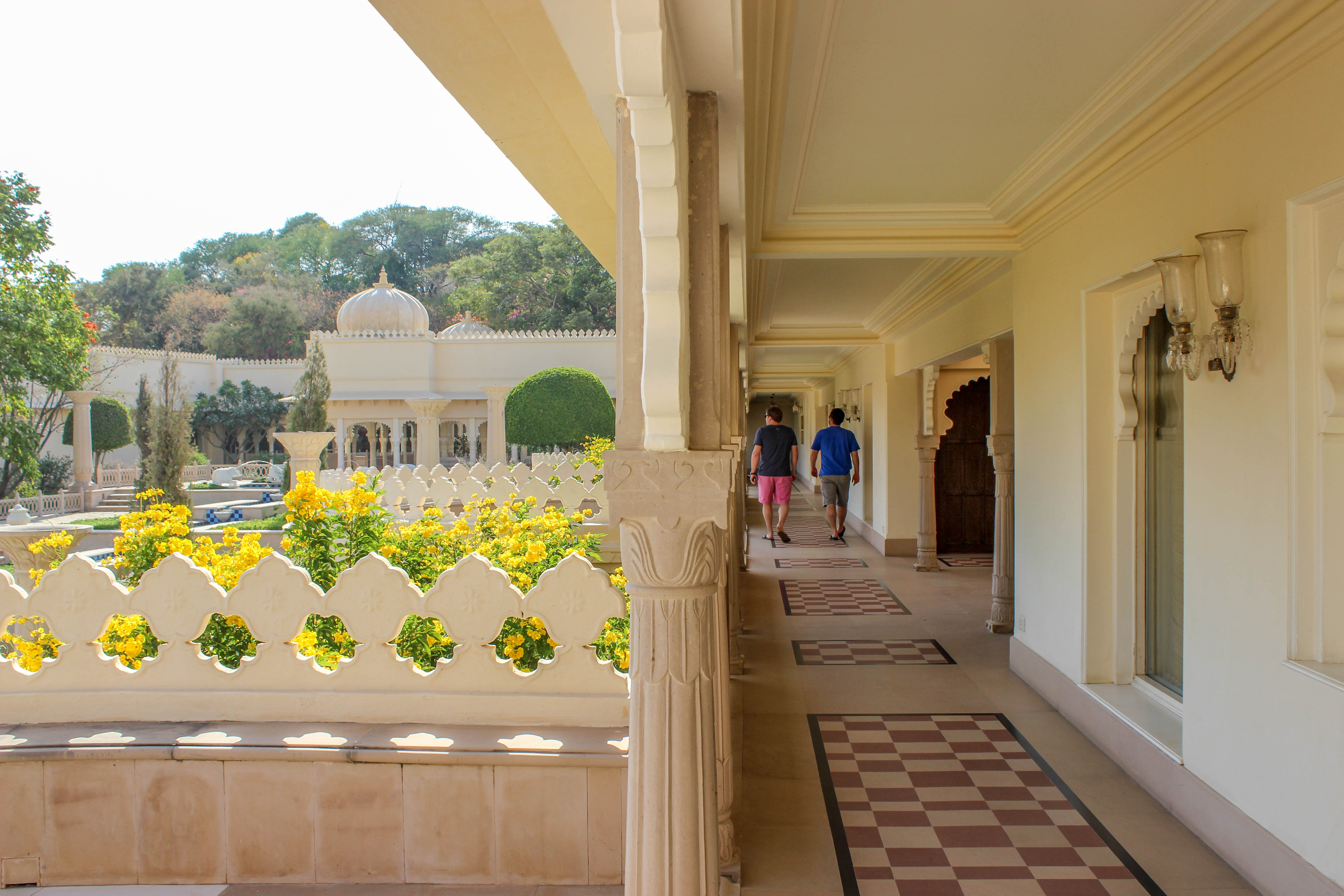 Open-air corridors | Photo by CompassAndTwine.com 