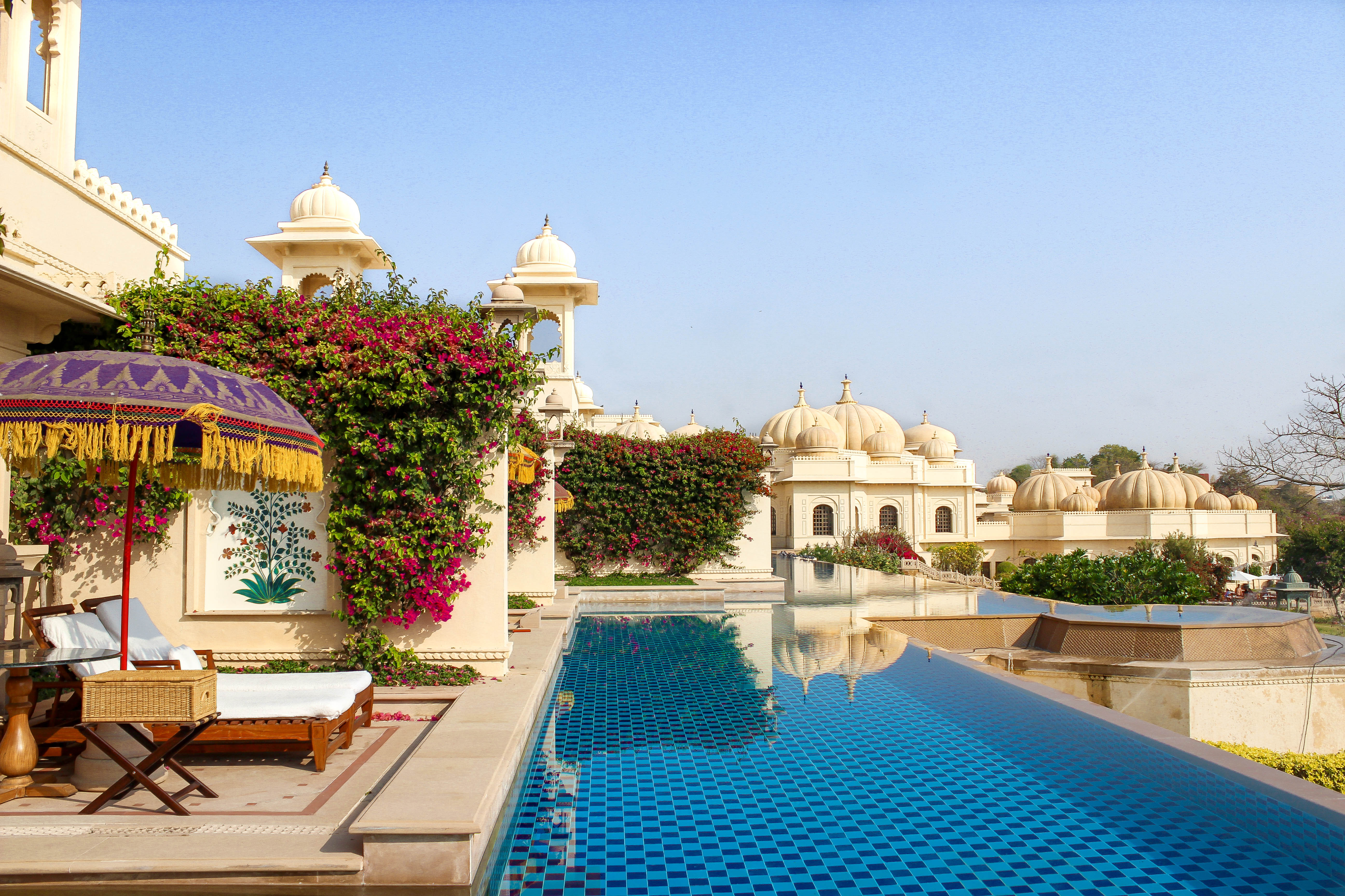 Poolside suites | Photo by CompassAndTwine.com 