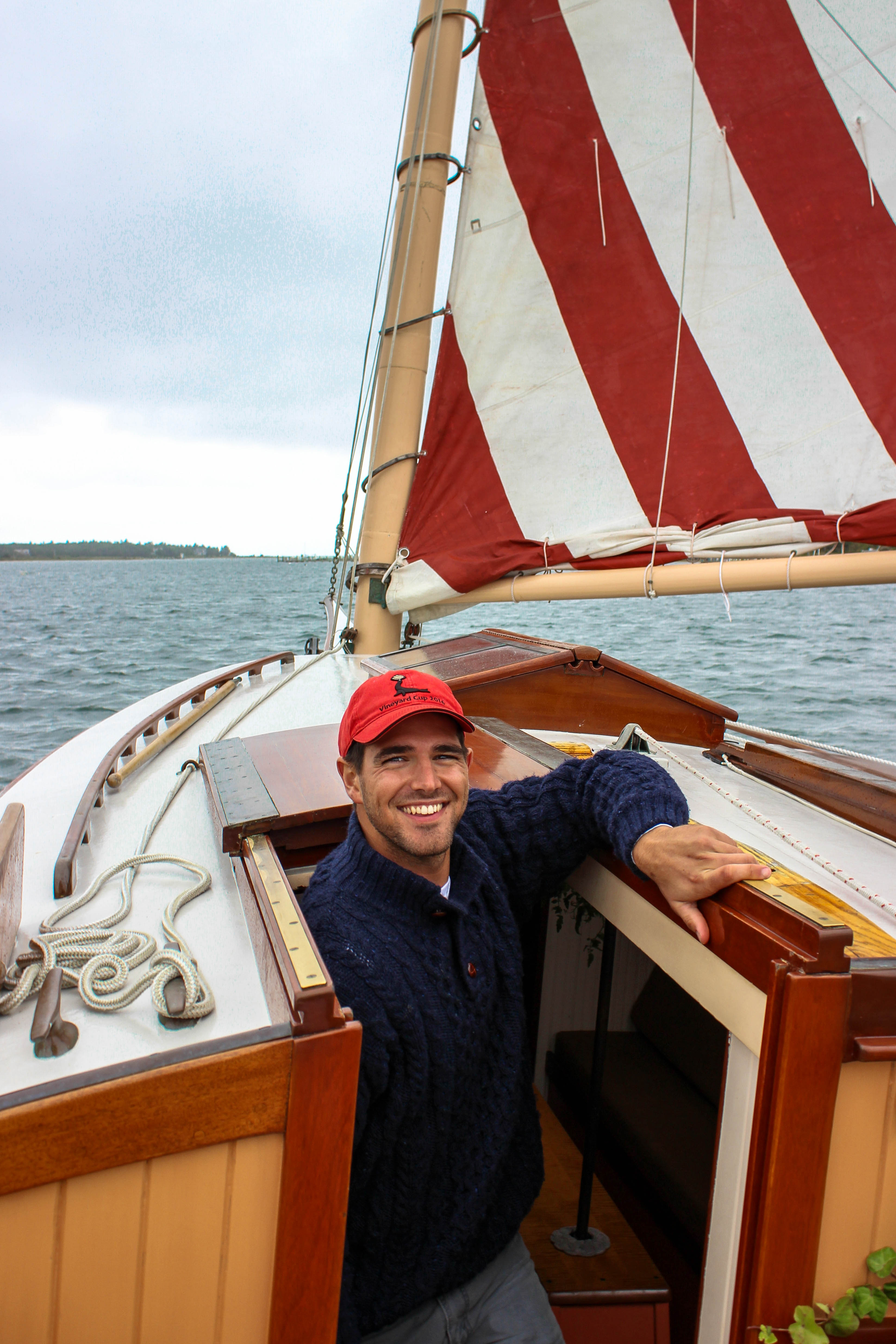 catboat charters captain kurt marthas vineyard mass