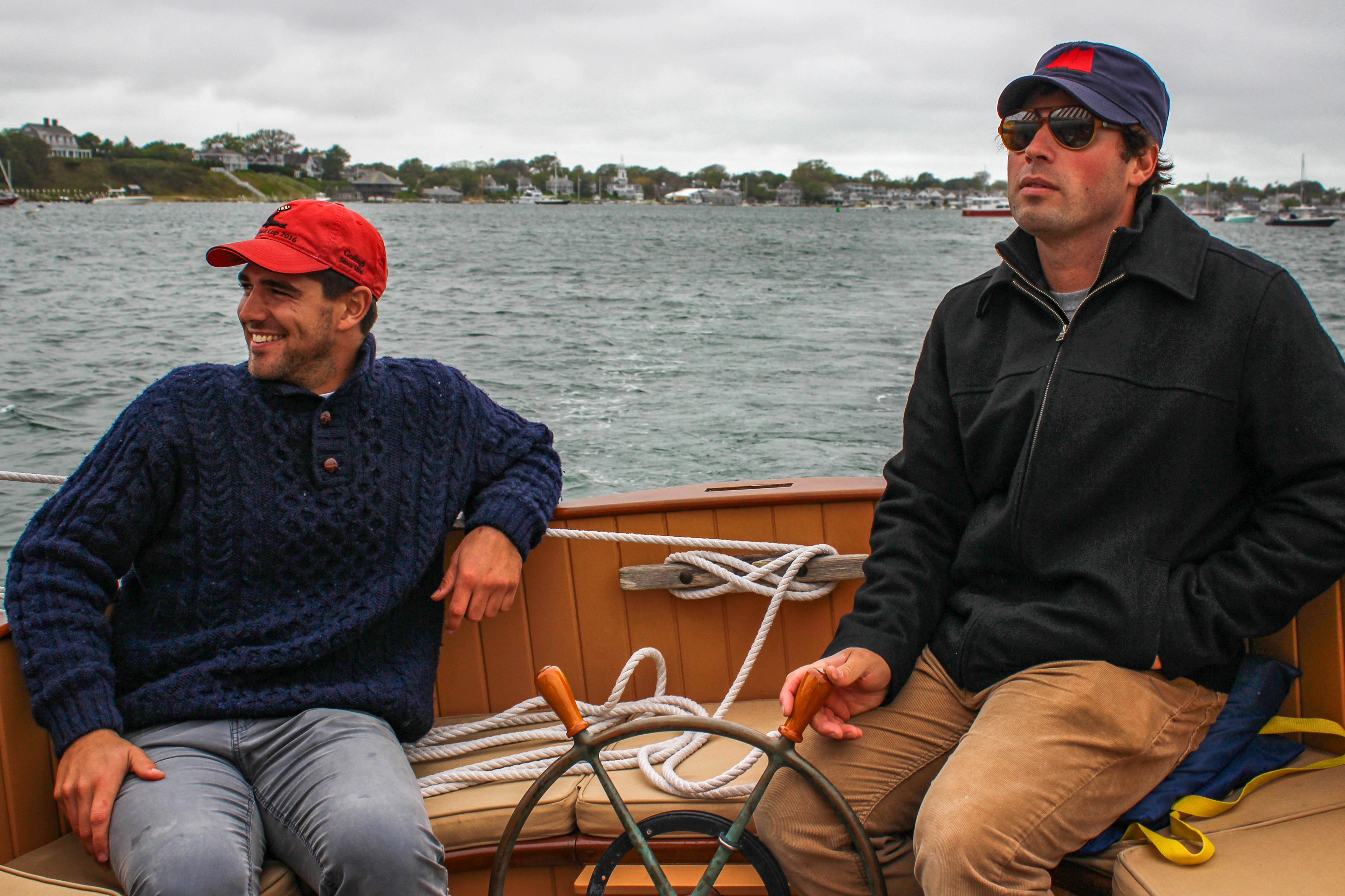 catboat charters captain kurt marthas vineyard mass