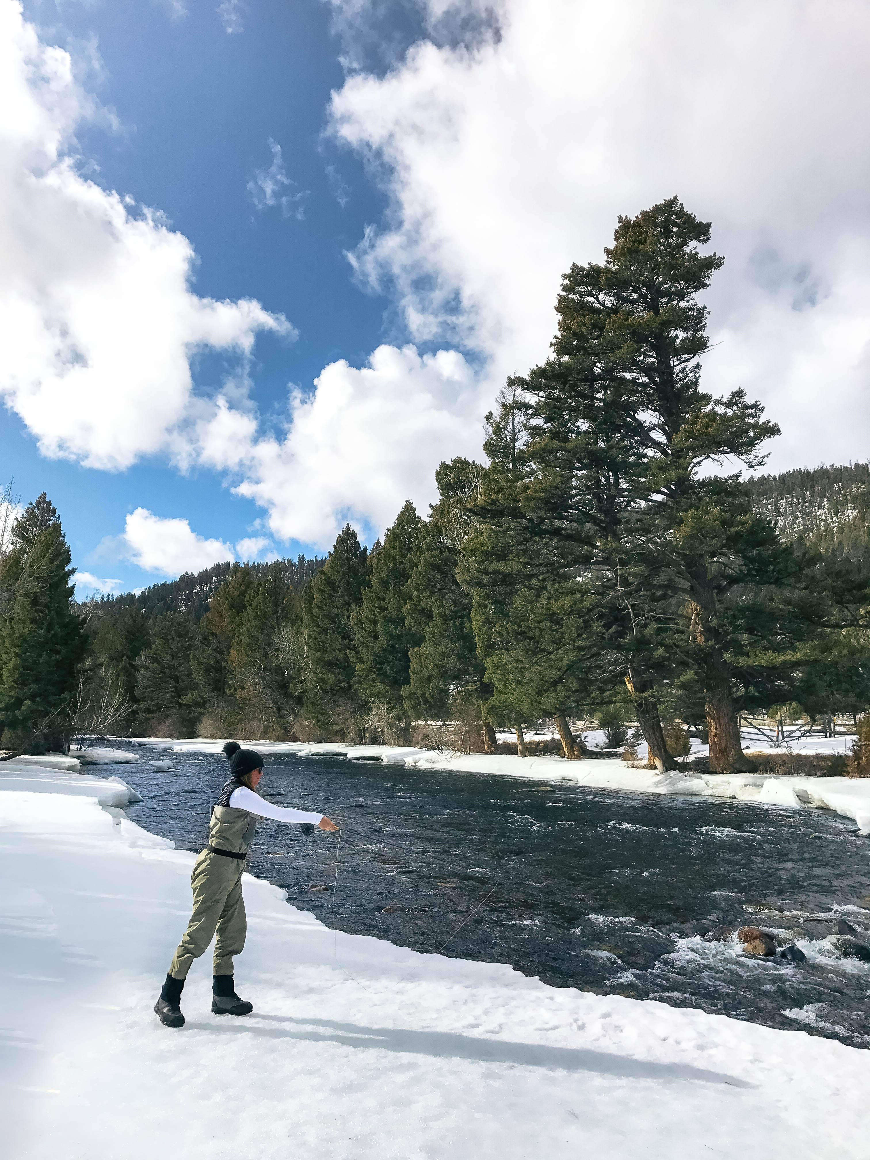 Fly Fishing Montana's Rock Creek in the Winter