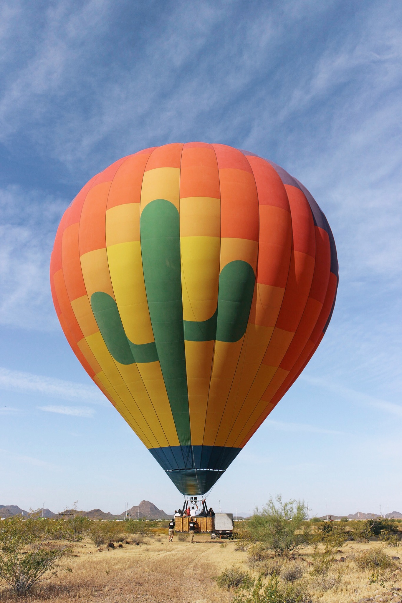 hot air balloon arizona