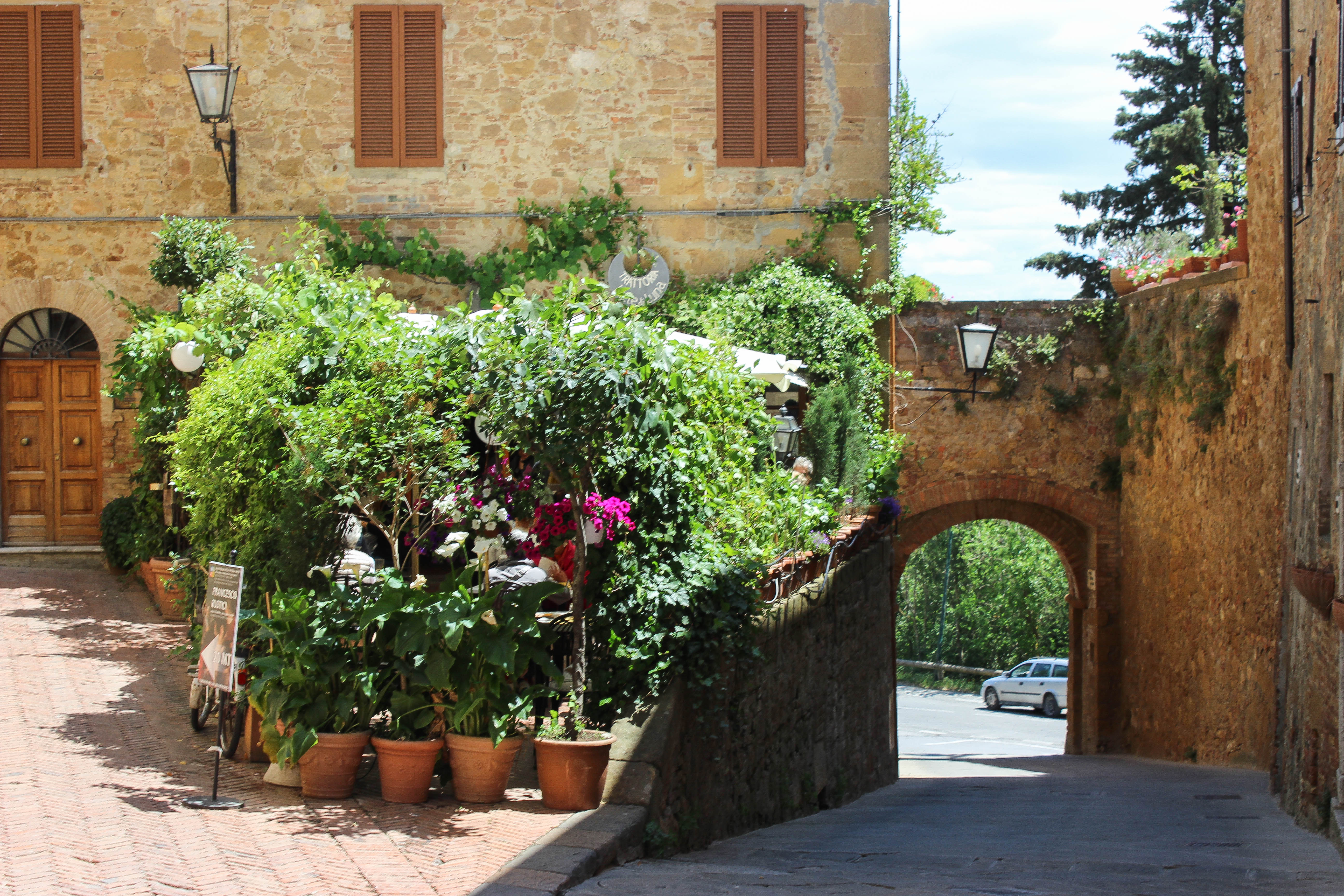 Italy Tuscany Pienza