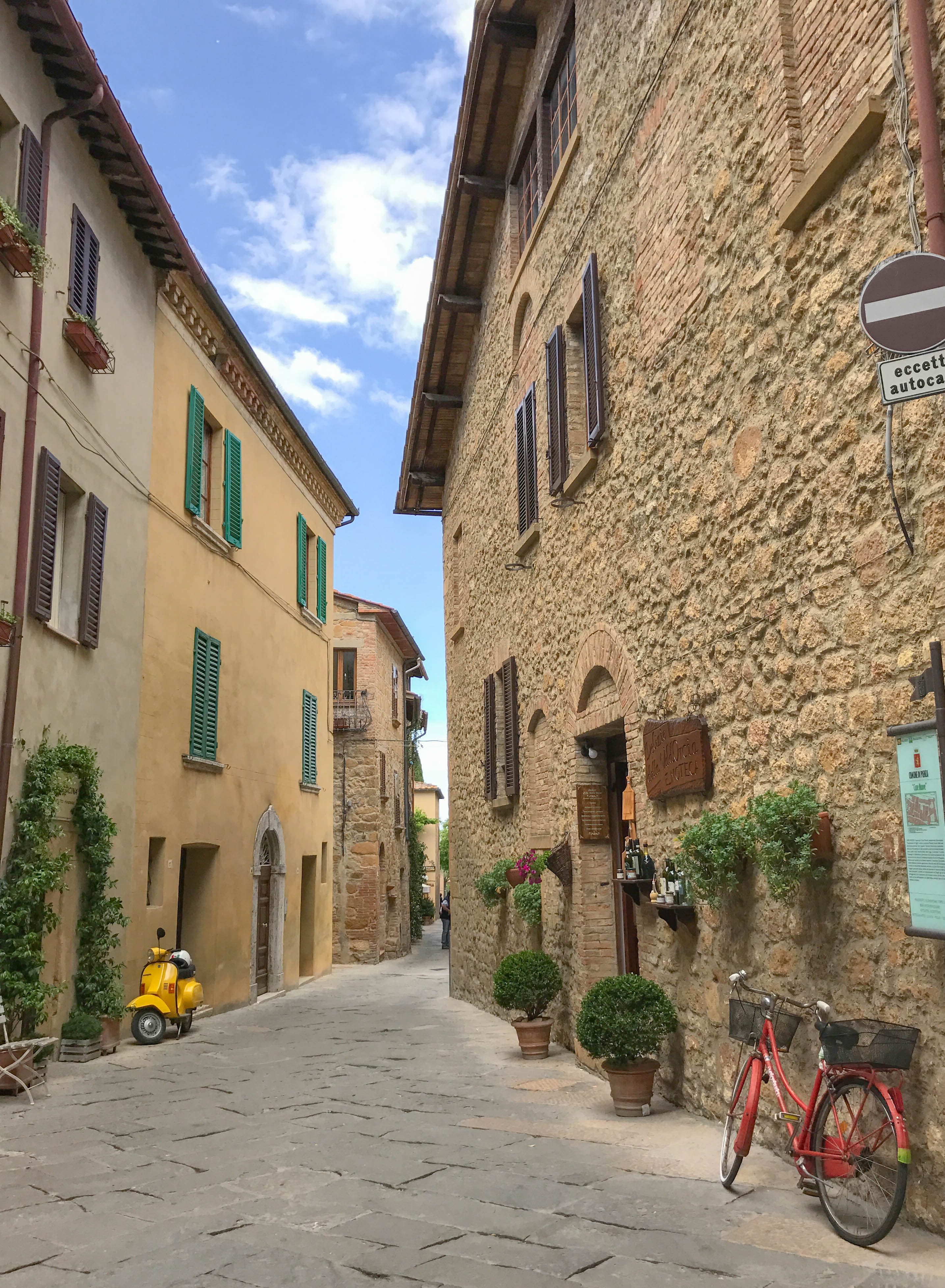 Italy Tuscany Pienza