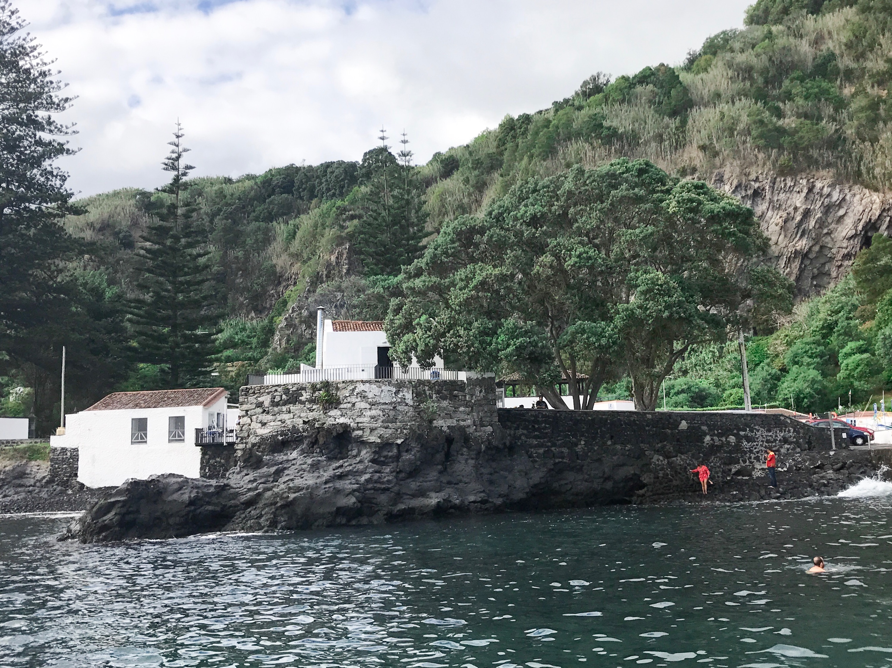 bar da caloura azores restaurant ocean pool