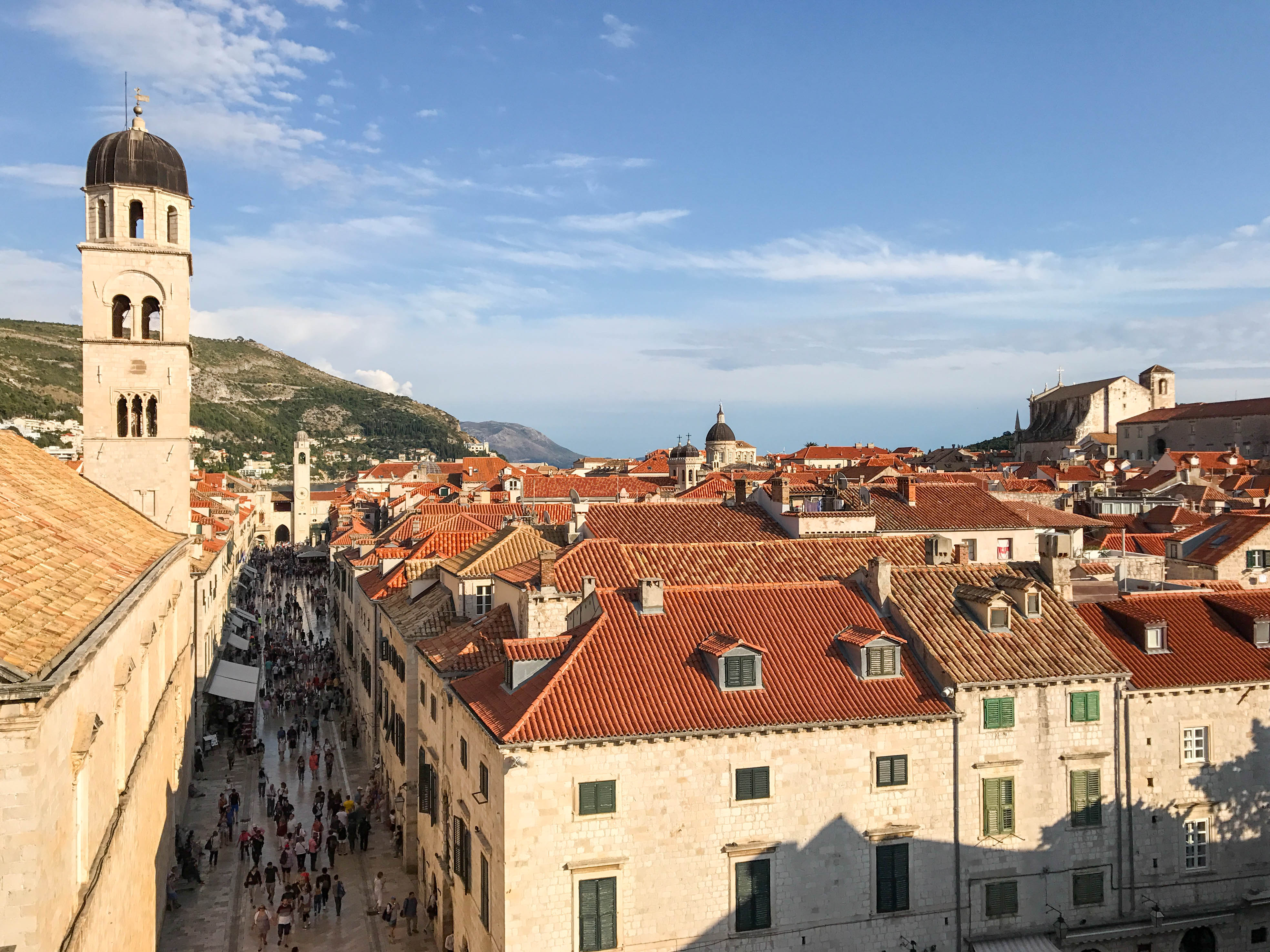 Dubrovnik Croatia wall walk