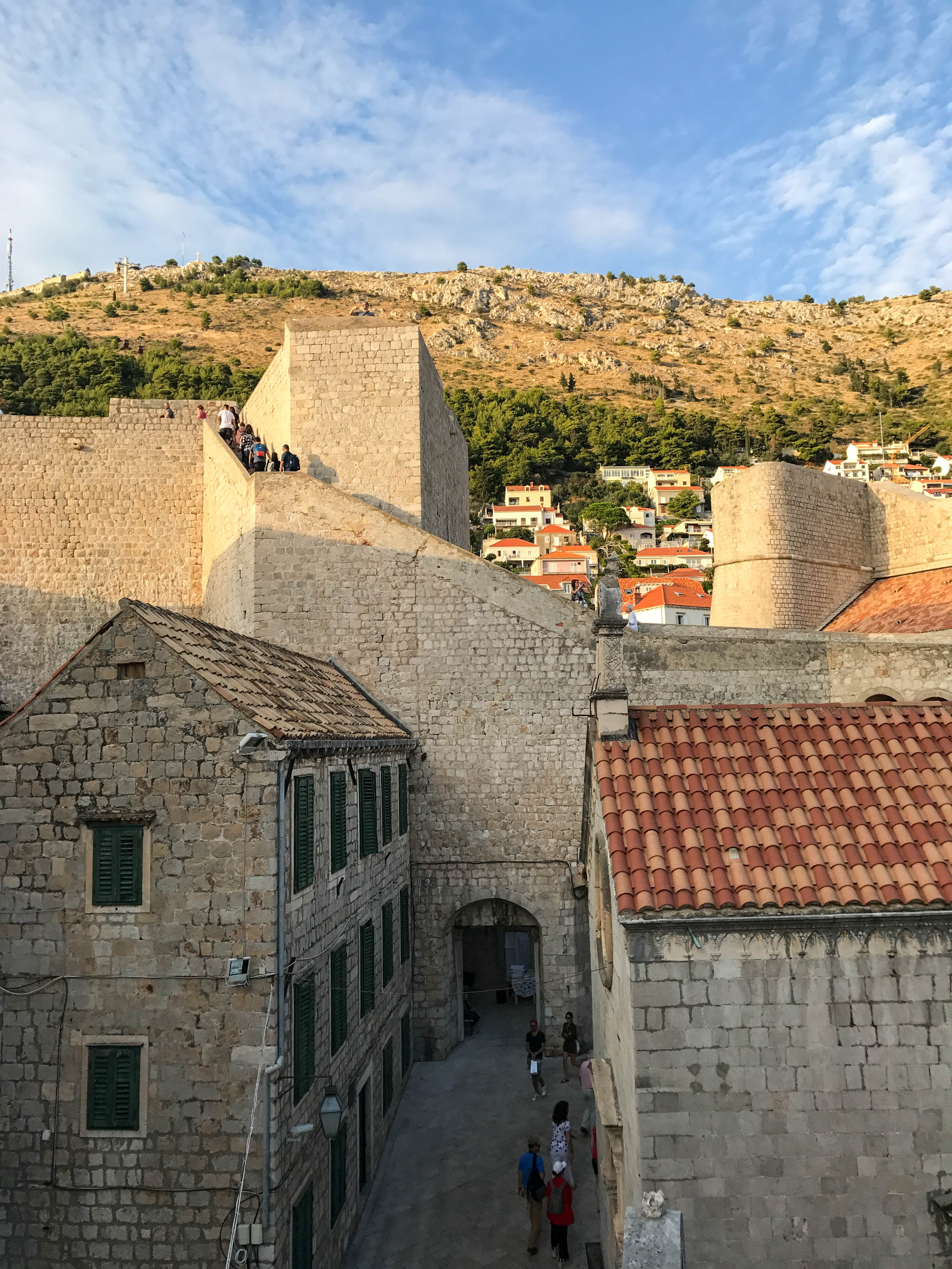 Dubrovnik Croatia wall walk