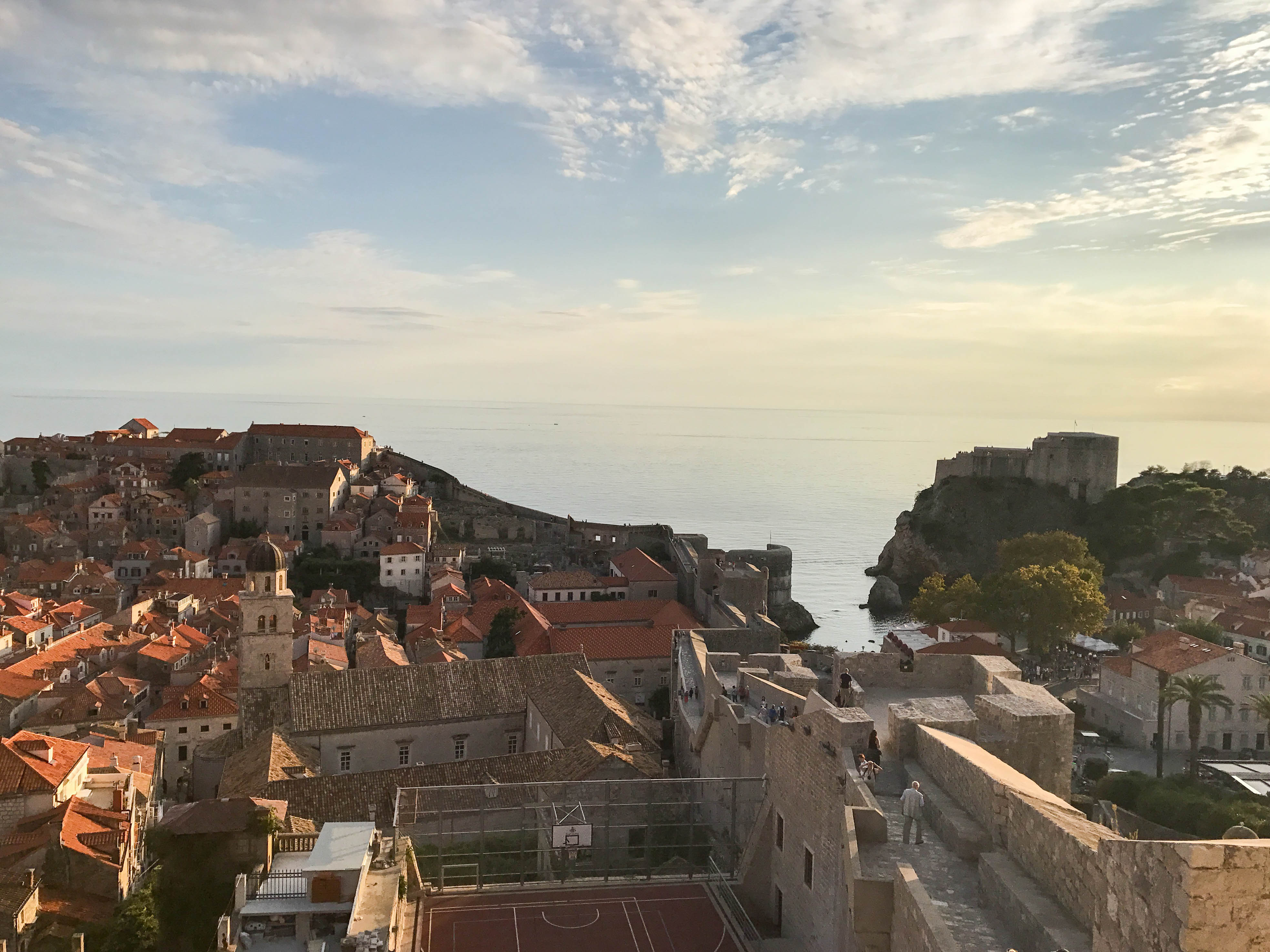 Dubrovnik Croatia wall walk