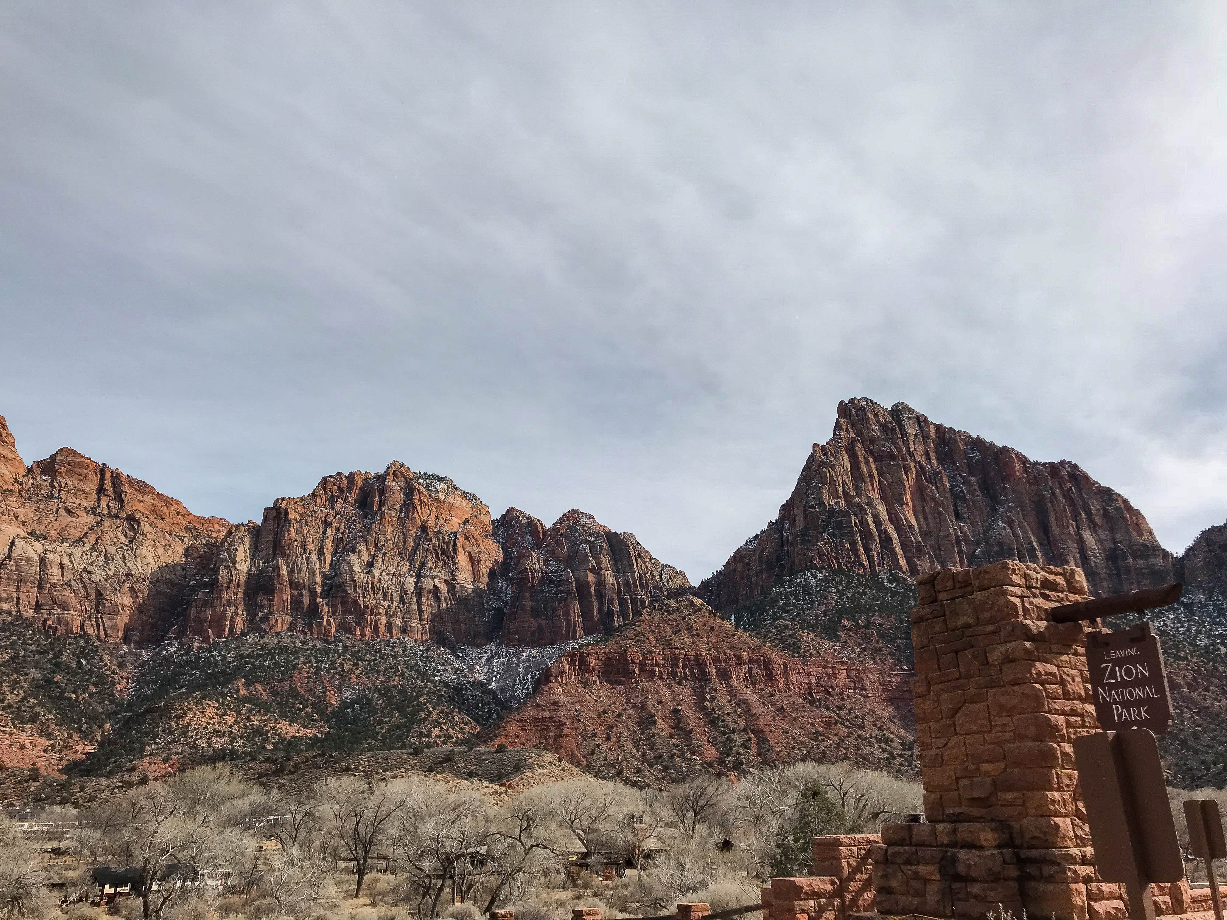 zion national park USA utah 