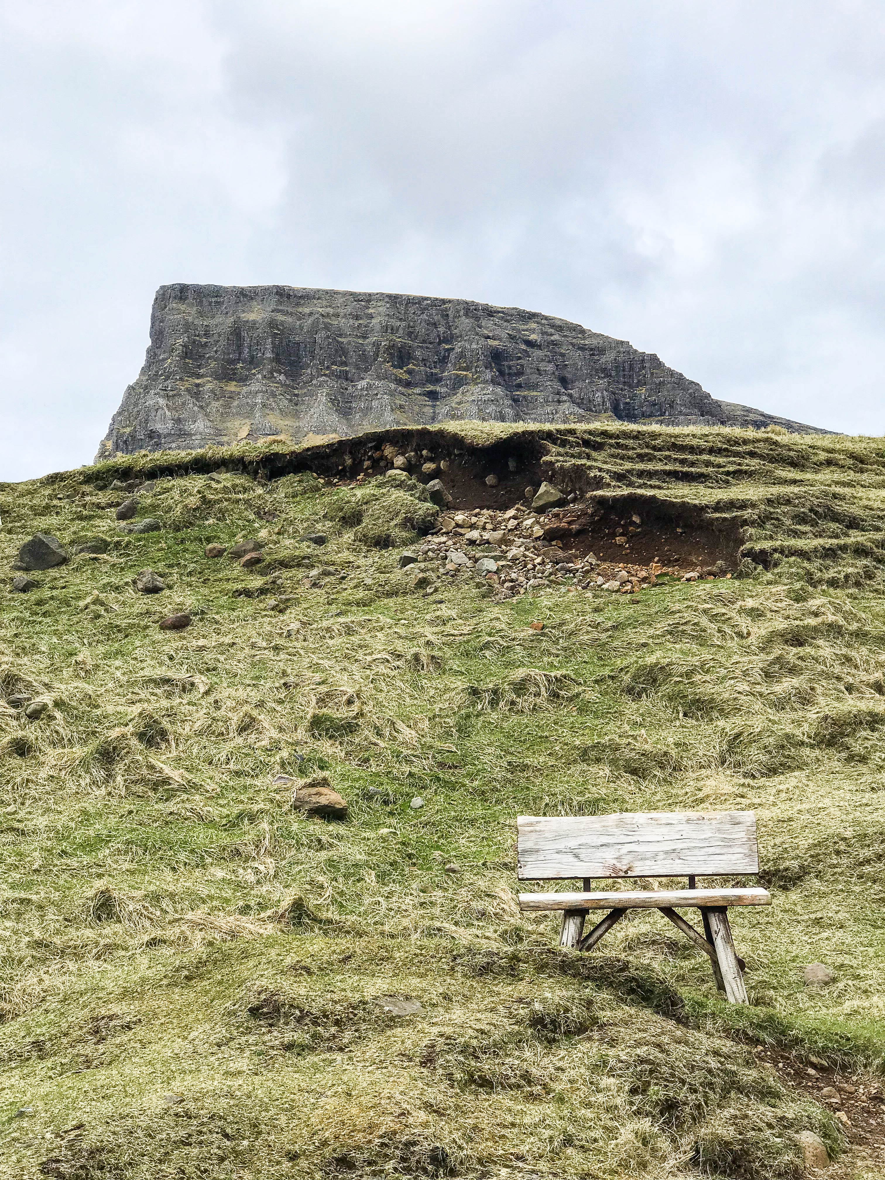 Picture-perfect spot to sit near the falls. | Faroe Islands | CompassAndTwine.com