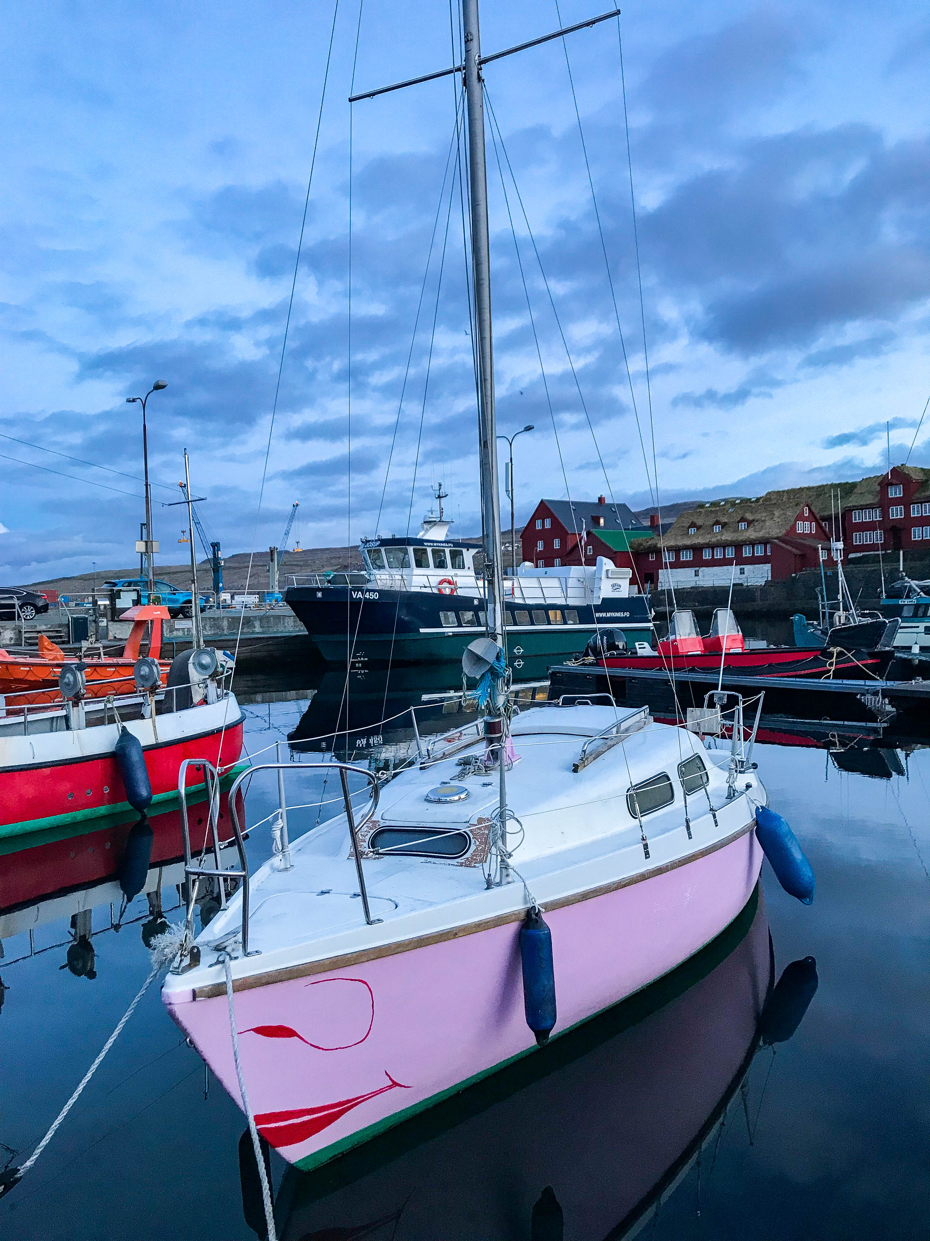 Harbor of Tórshavn