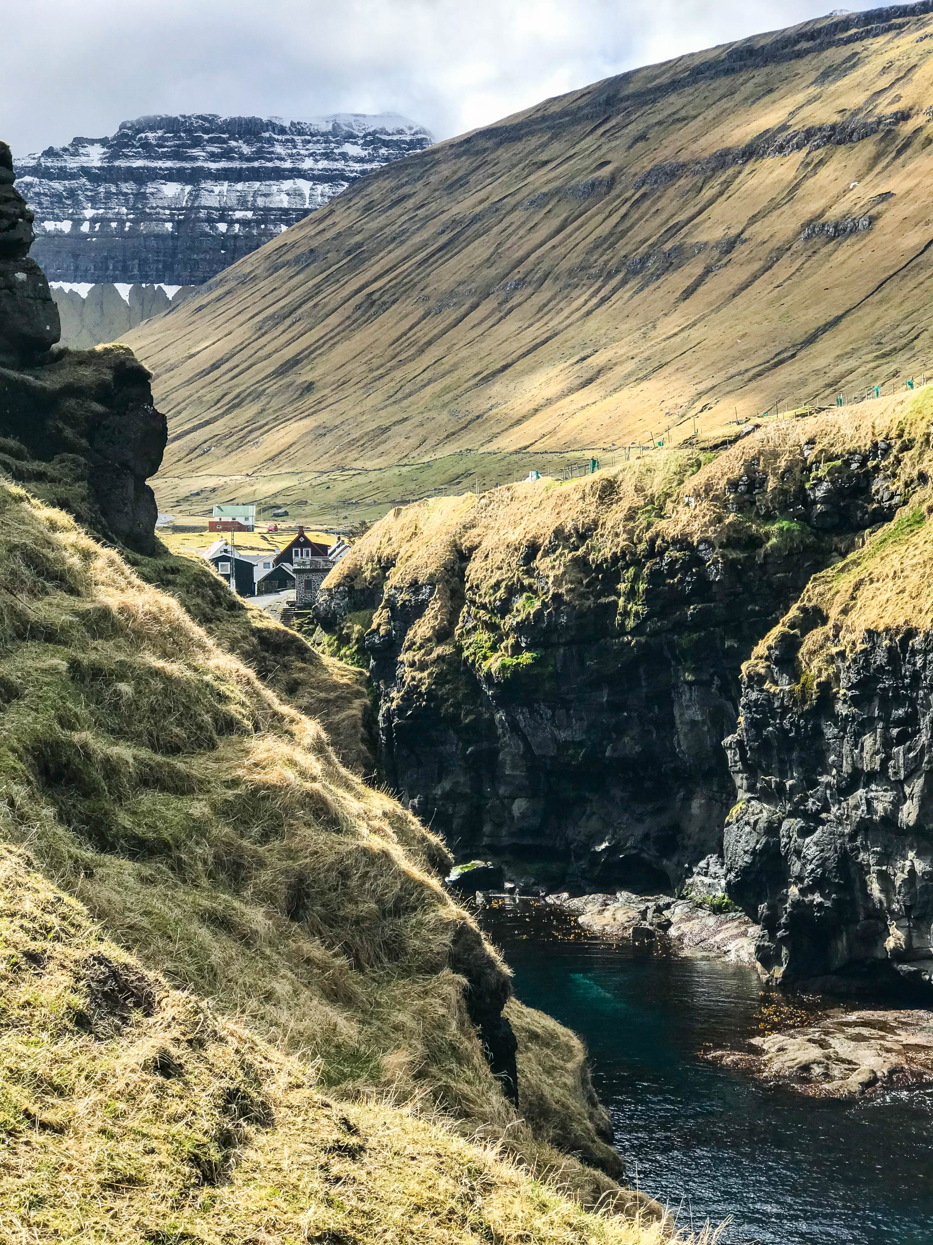 The Village of Gjógv, Faroe Islands | CompassAndTwine.com