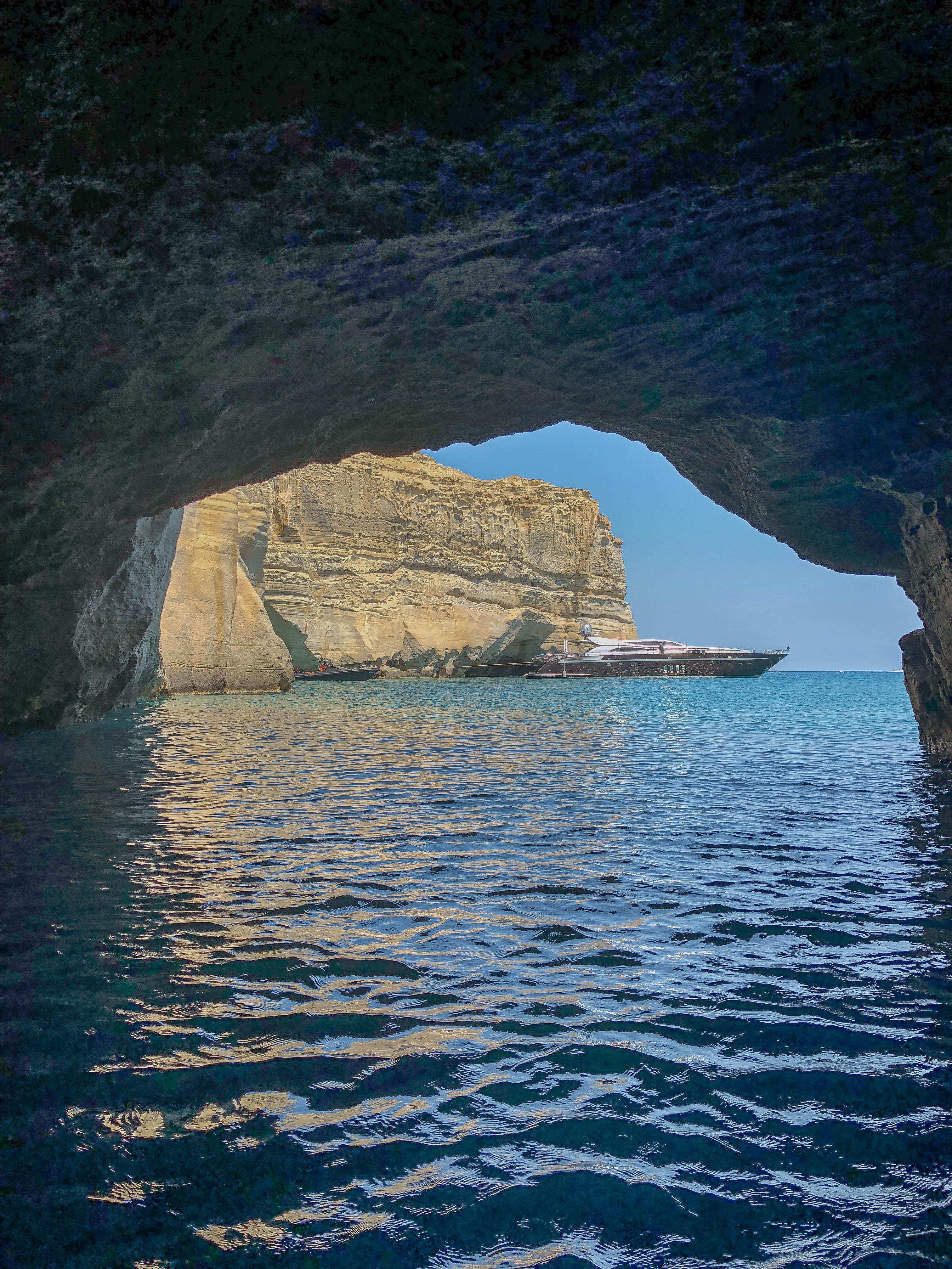 Kleftiko Caves Milos Greece