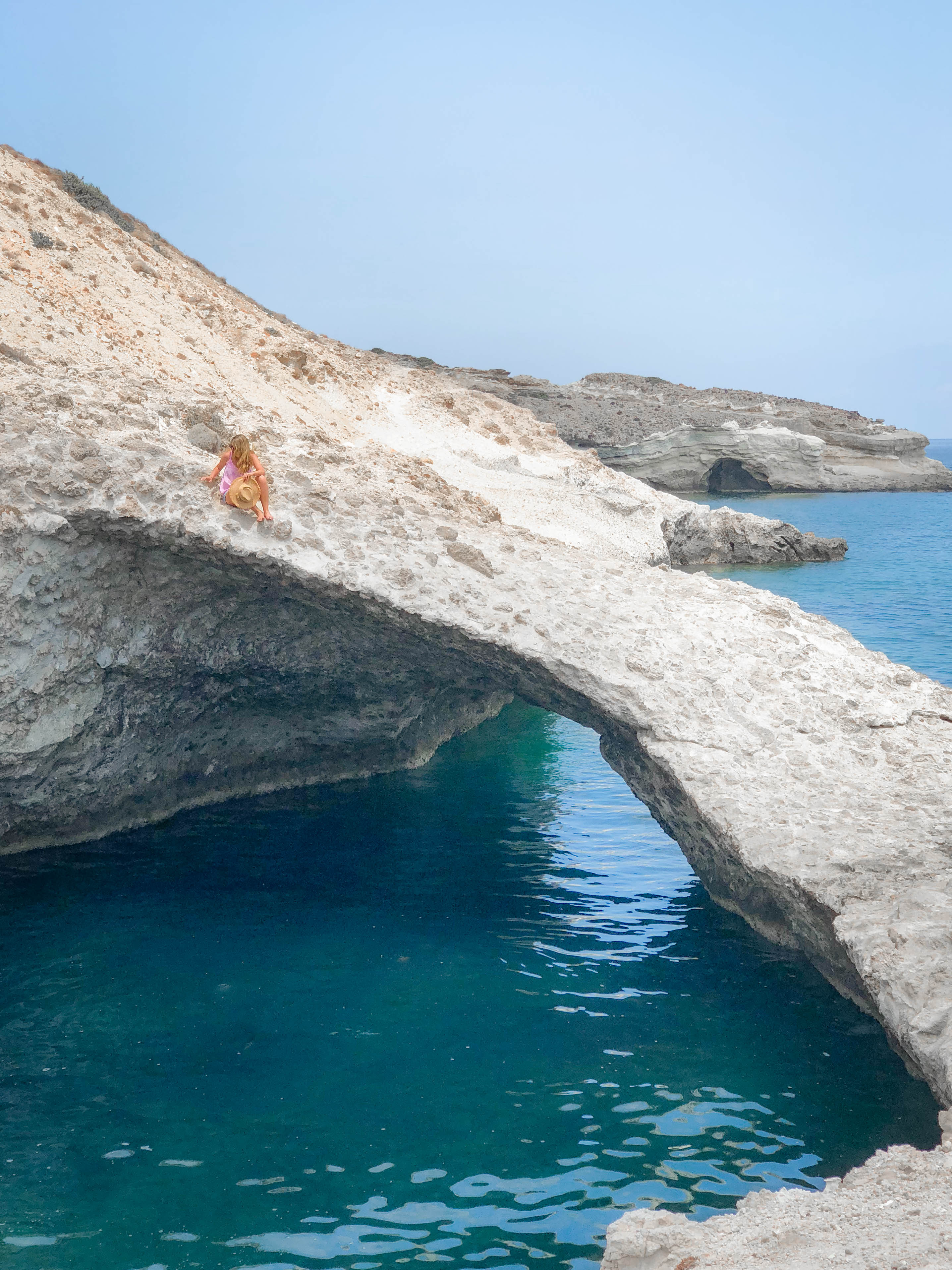 Papafragas Beach | Milos, Greece | Photo by CompassAndTwine.com