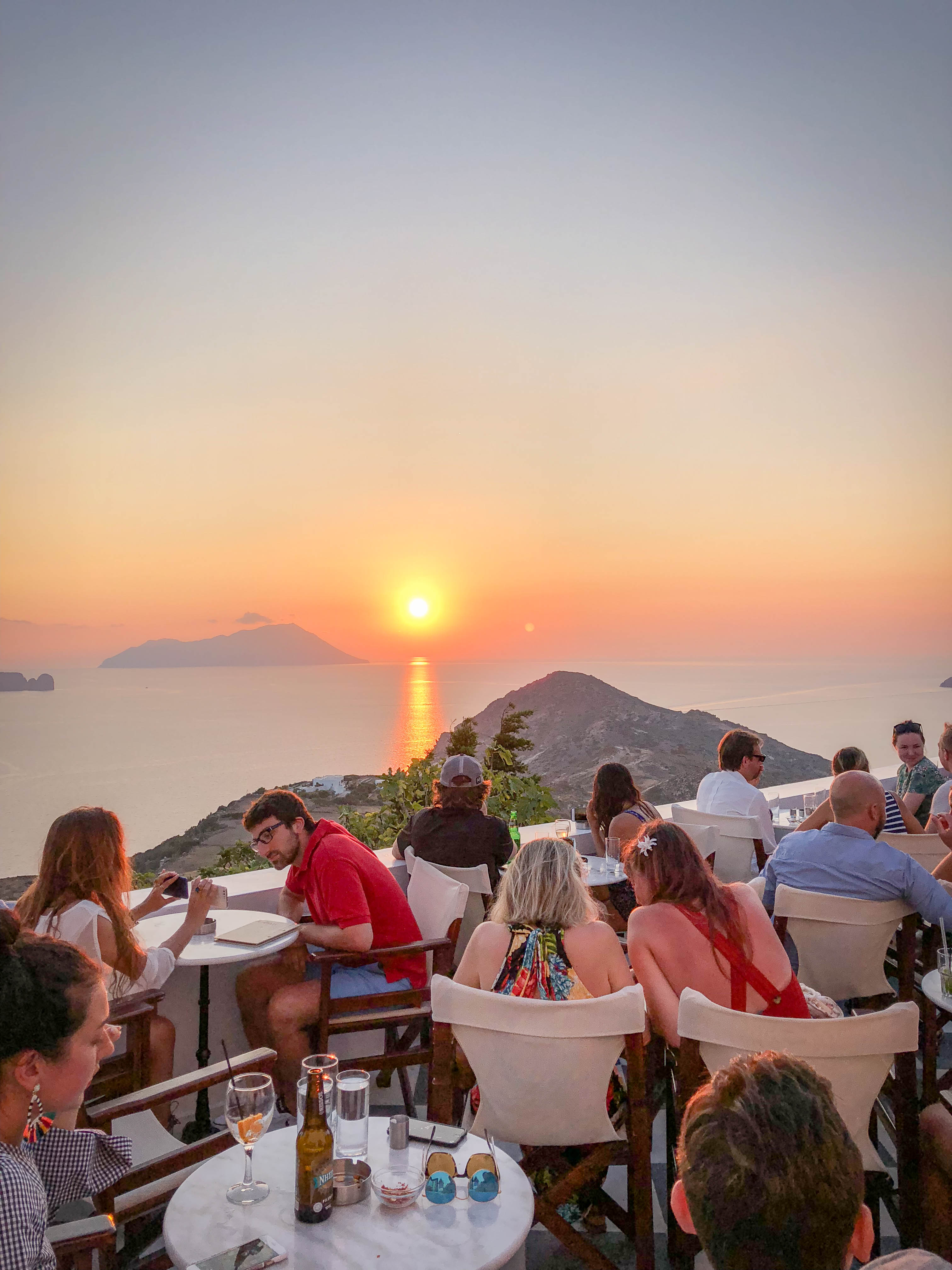 Utopia Café | Milos, Greece | Photo by Compass + Twine