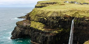 Visit the Fairytale Faroe Islands Waterfall: Múlafossur Waterfall in Gásadalur