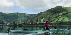 Kayaking Around the Green & Blue Lakes of Sete Cidades in the Azores