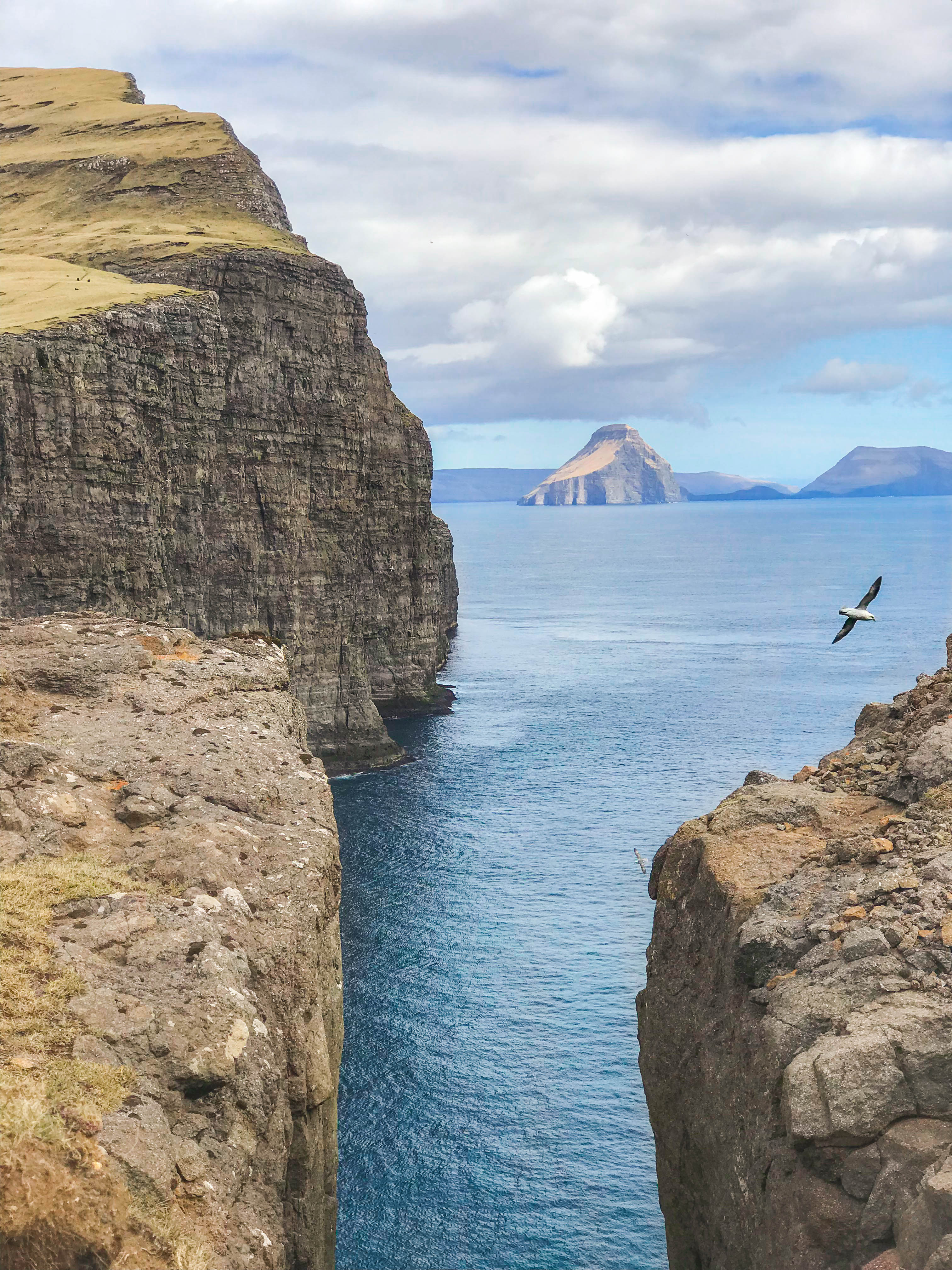 The Ultimate Faroe Islands Hike: Lake Sørvágsvatn, Bøsdalafossur Waterfall, and the Sheer Cliffs of Trælanípa