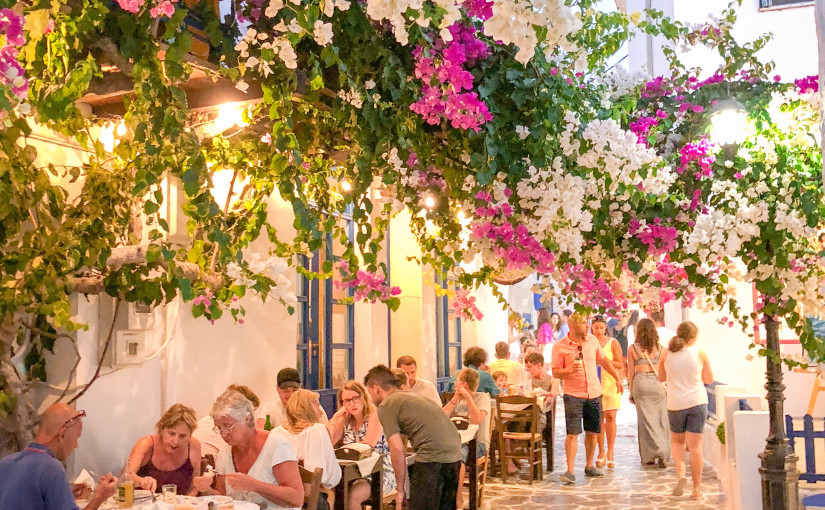 Utopia Café | Milos, Greece | Photo by Compass + Twine